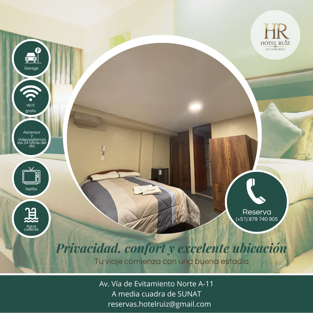 Hotel Ruiz en Cajamarca - Reservas